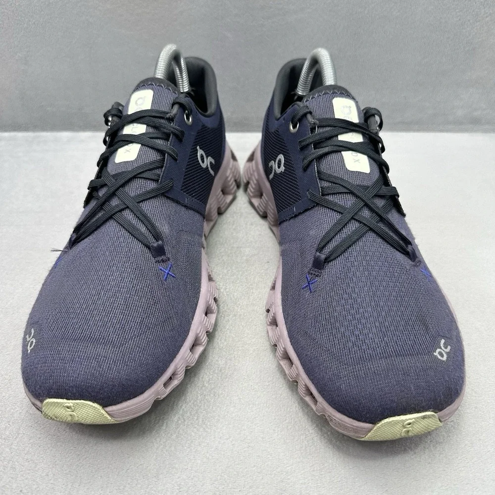 Womens Size 10 ON Cloud X 3 Shoes Midnight | Heron Athletic Running Sneakers